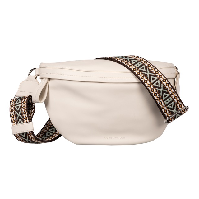 TOM TAILOR Bauchtasche »Palina« aus weichem Lederimitat mit effektvollem Schulterriemen