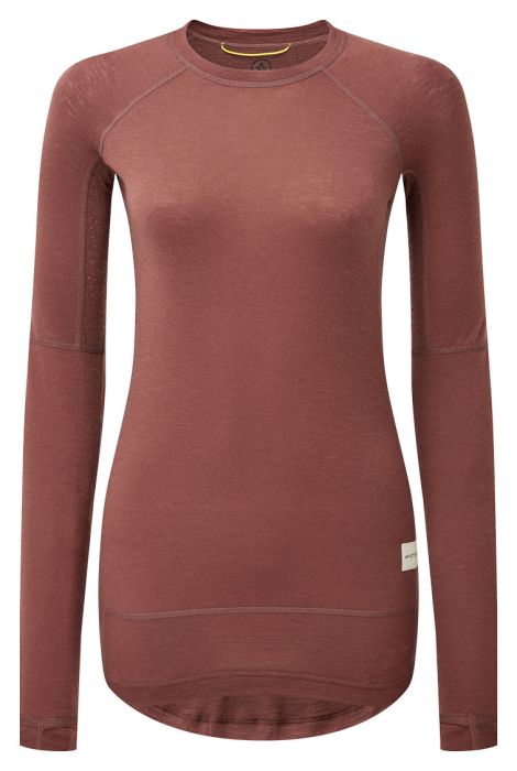 Boulder 125 Crew LS Women uldundertrøje