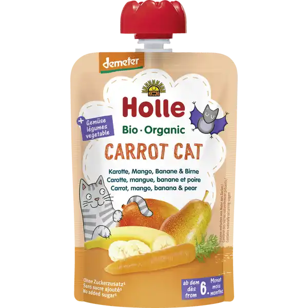 Carrot Cat - Karotte, Mango, Banane & Birne ab dem 6. Monat