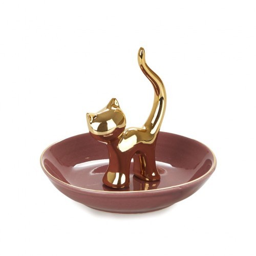 Suporte na cor dourada Gatto