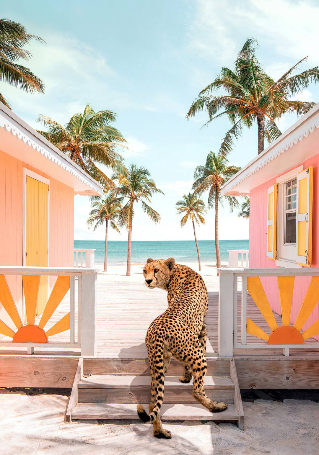 Sunny Beach by Paul Fuentes - Open Edition.