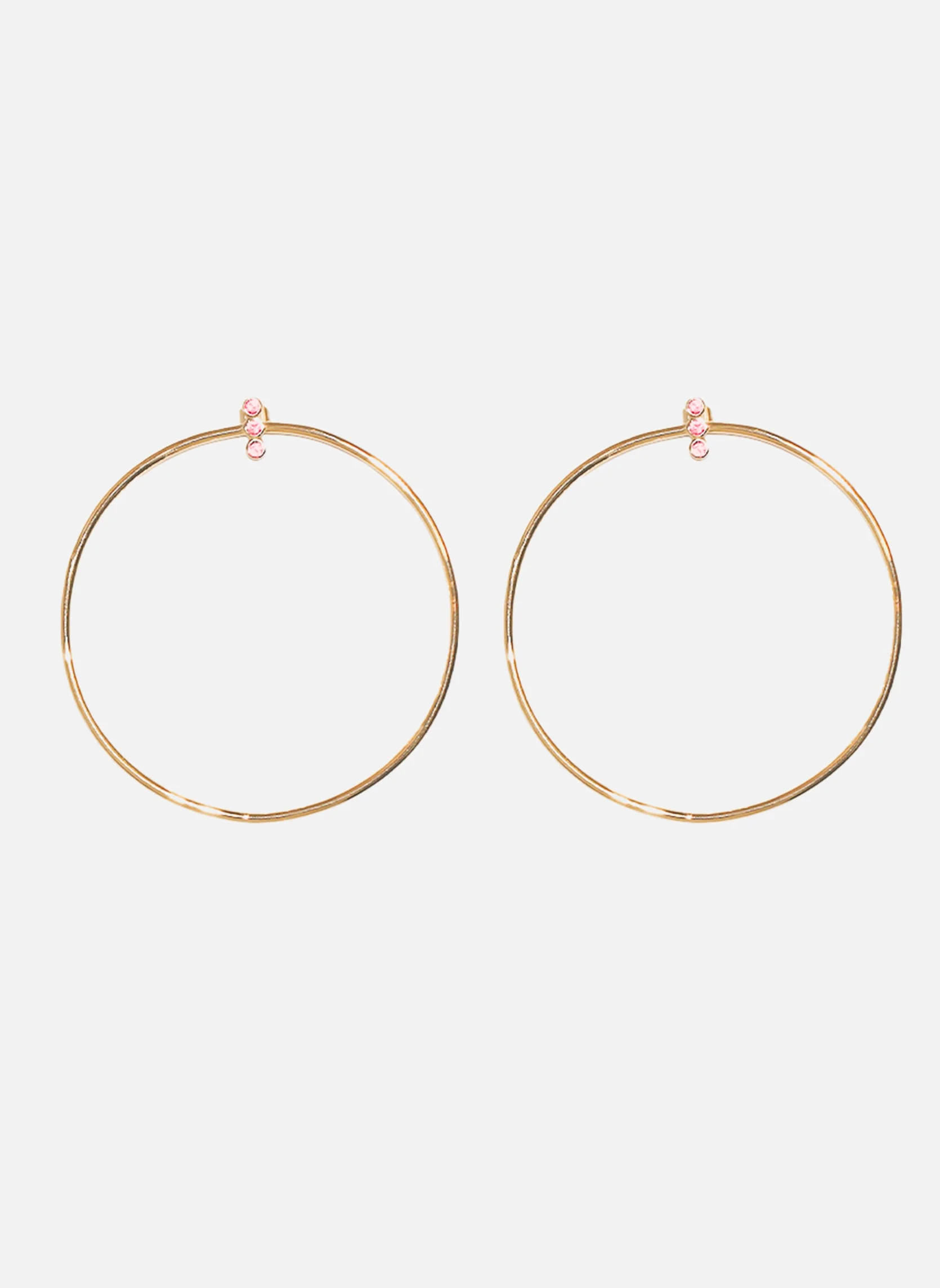 BACCHUS - Boucles d'oreilles pendantes bacchus | Rose