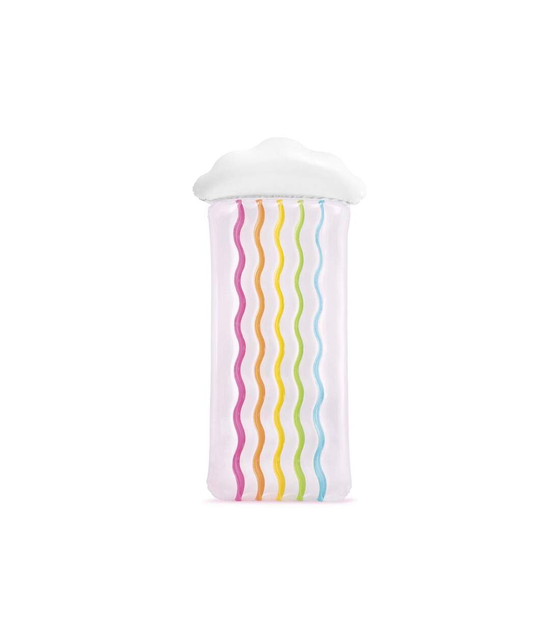 Matelas Gonflable Nuage Arc en Ciel 198cm Multicolore