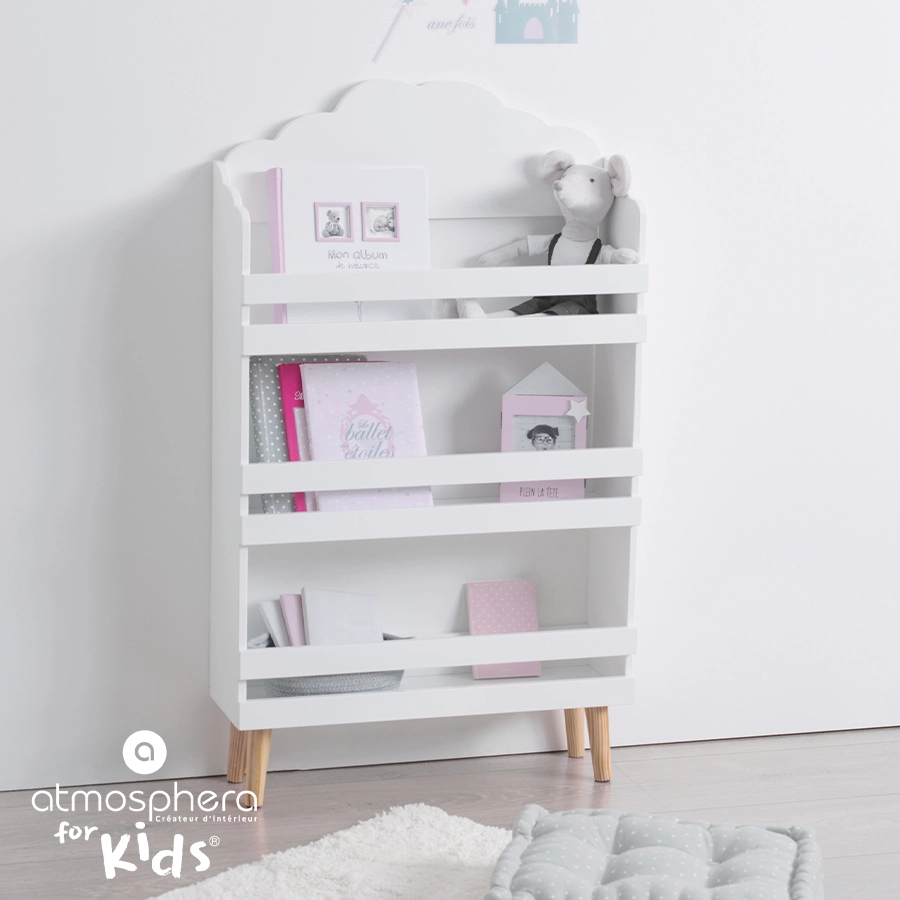 atmosphera Bücherregal Cloud weiß
