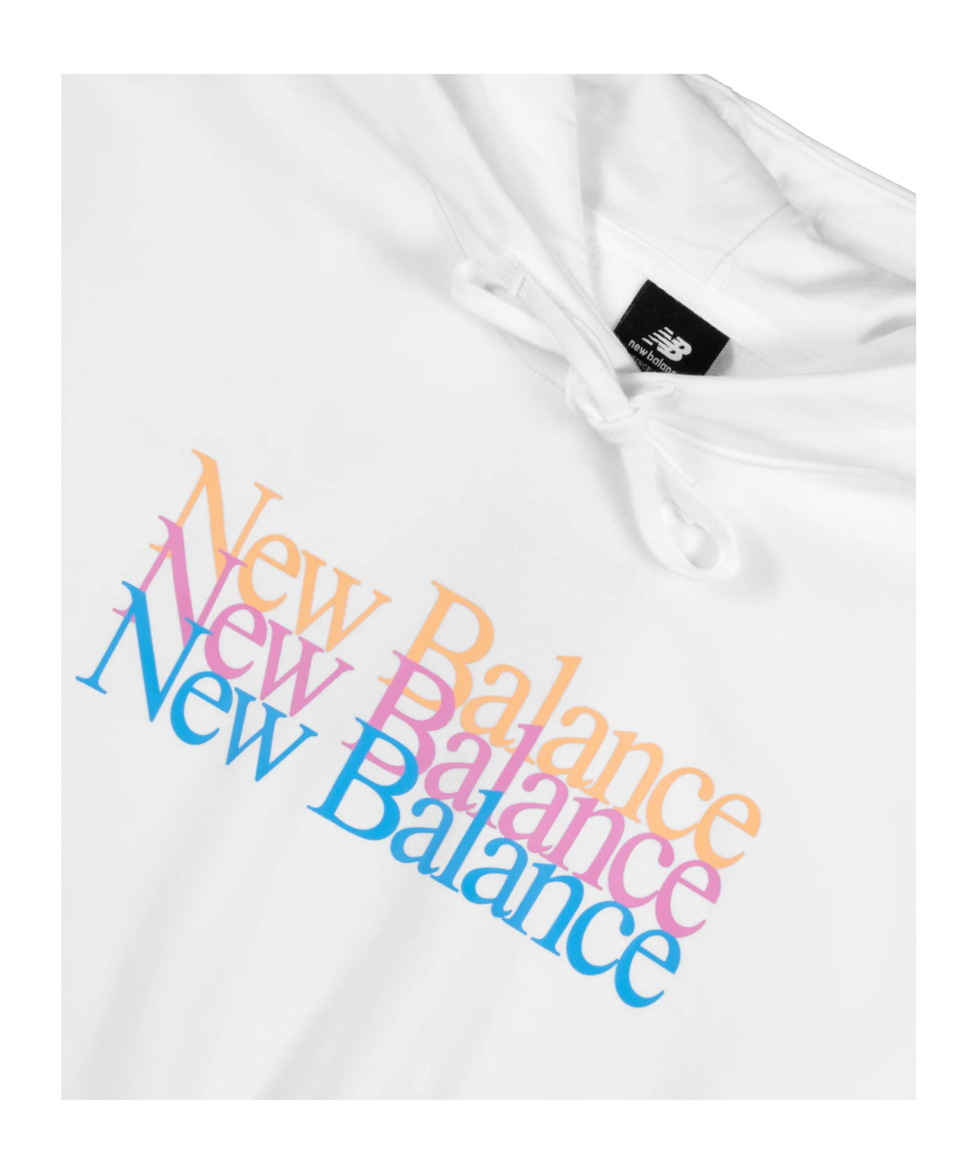 New Balance Ess CEL Fleece Hoody Damen Weiss FWT