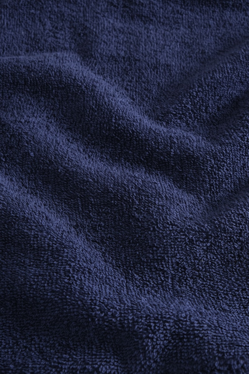 Bruno Banani Herrenbademantel »Clement, ideal für Sauna & Spa, Hotelbademantel, Morgenmantel«, 1 Stk. 100% Baumwolle, einfarbig, glänzende Streifen-Bordüre, Taschen, S-4XL