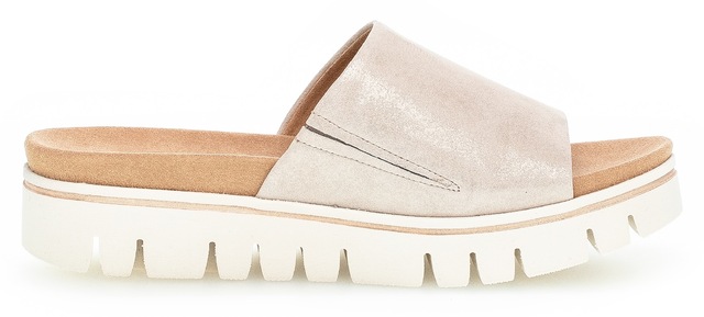 Gabor Pantolette  , Keilabsatz, Sommerschuh, Schlappen mit Gummizug