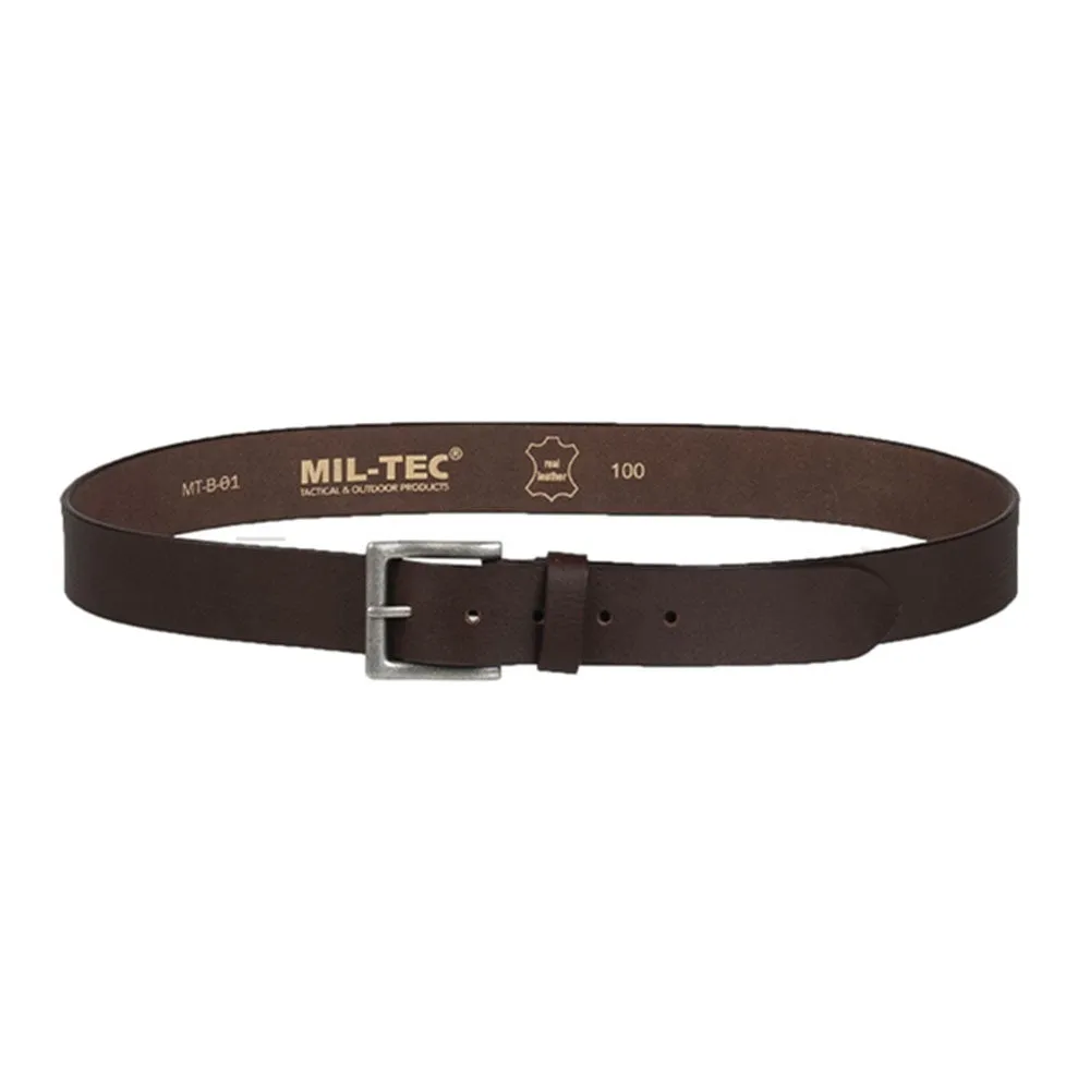 Mil-Tec -  Hosengürtel Nappa-Leder