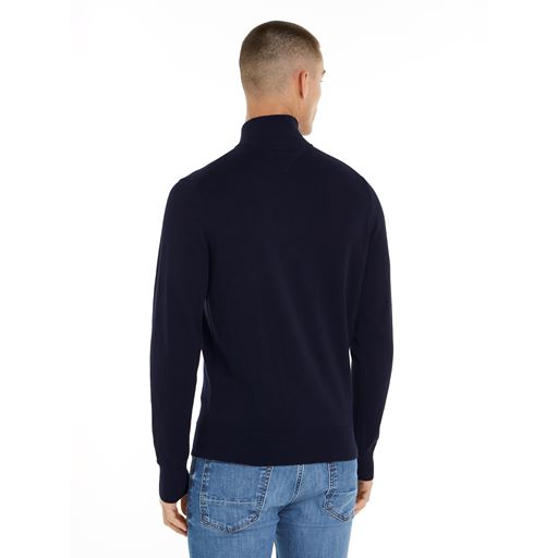 Tommy Hilfiger Logo Striktrøje, Desert Sky, XL