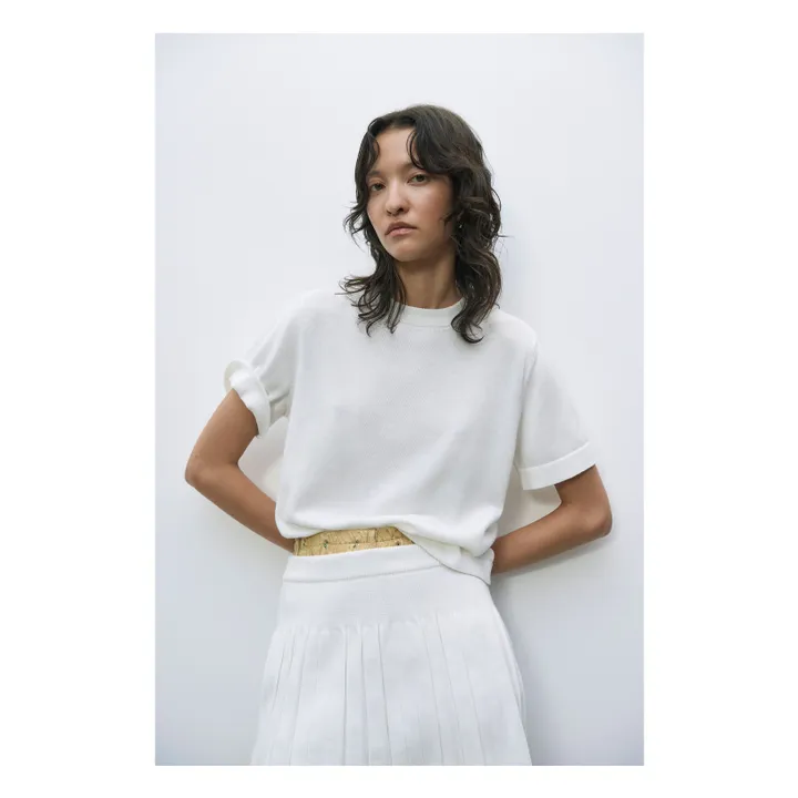 Cordera T-Shirt Coton Bio | Blanc