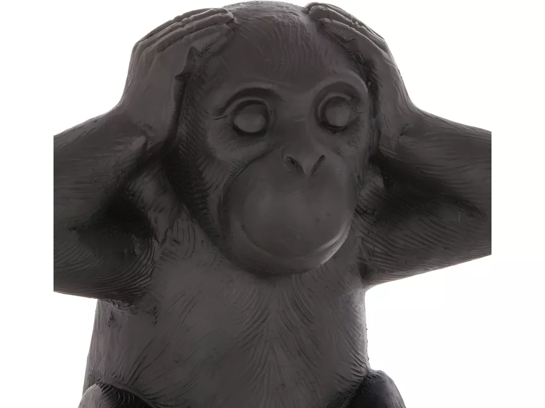 Lot de 3 Statues Singes 