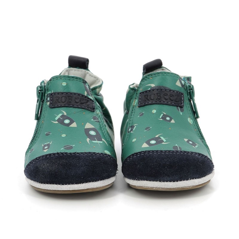 Robeez Robeez Mini Shoez Rocket Trip Vert