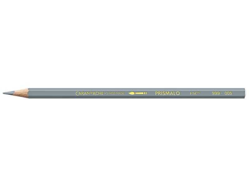 Caran d'Ache Farbstifte Prismalo 3 mm, 1 Stück, Grau Wasservermalbare Buntstifte