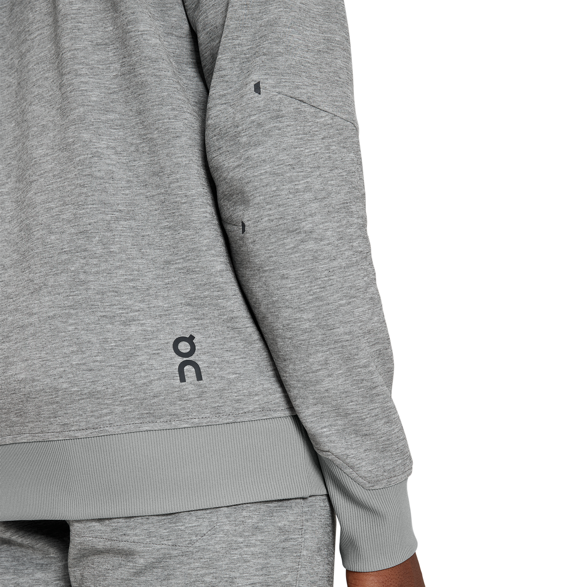 Hoodie Herre Grey