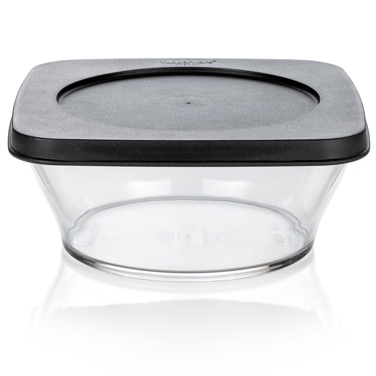 Tupperware Saladier Eco Clear transparent/couvercle noir - 620ml