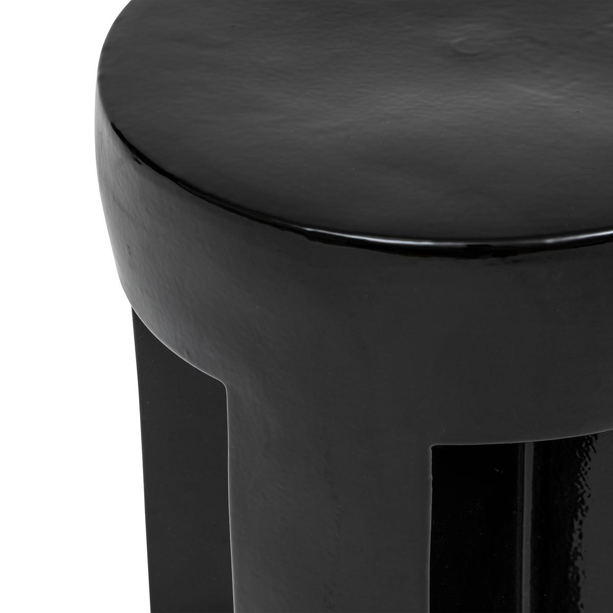 TABLE D APPOINT KRIZ NOIR D.41X34X34CM