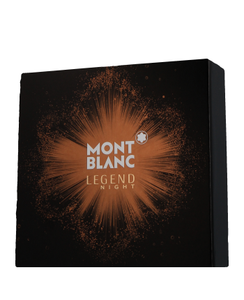 Montblanc Legend Night Set mit Shower Gel 50ml-100ml