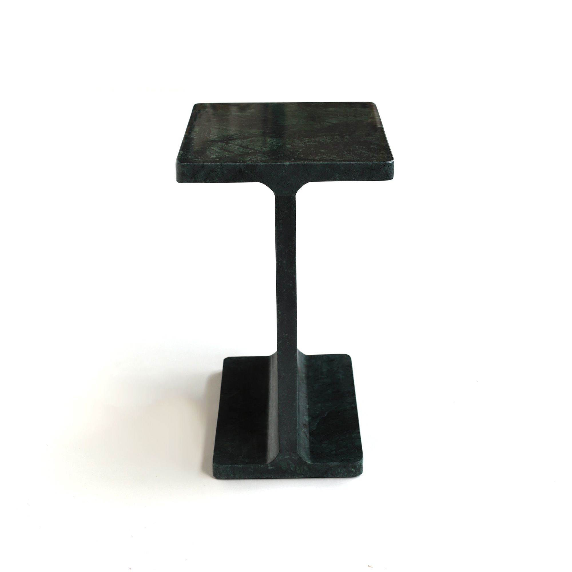 Marmor-Beistelltisch 'Dimone', grün, H 46 cm, B 38 cm, L 30 cm von fischer's lagerhaus
