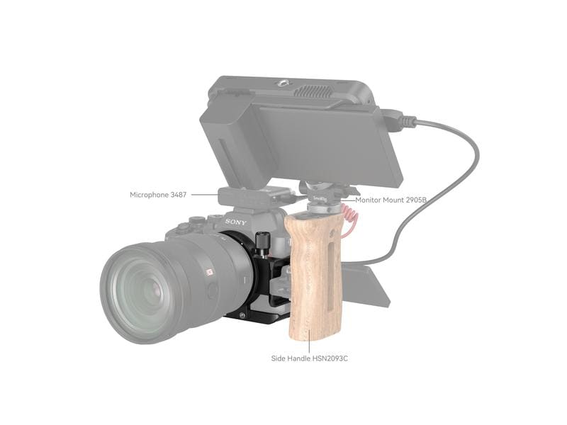 Smallrig Montageplatte Drehbares Horizontal-Vertikal Kit Drehbares Montageplatten-Kit für Sony A7R V / A7 IV / A7S III / A7R IV