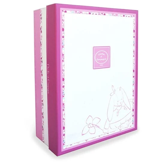 Cerise le lapin doudou   Violet        de               Doudou et Compagnie