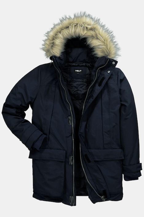 Men+ Funktions-Parka, wasser-, windabweisend, Kapuze, bis 8 XL