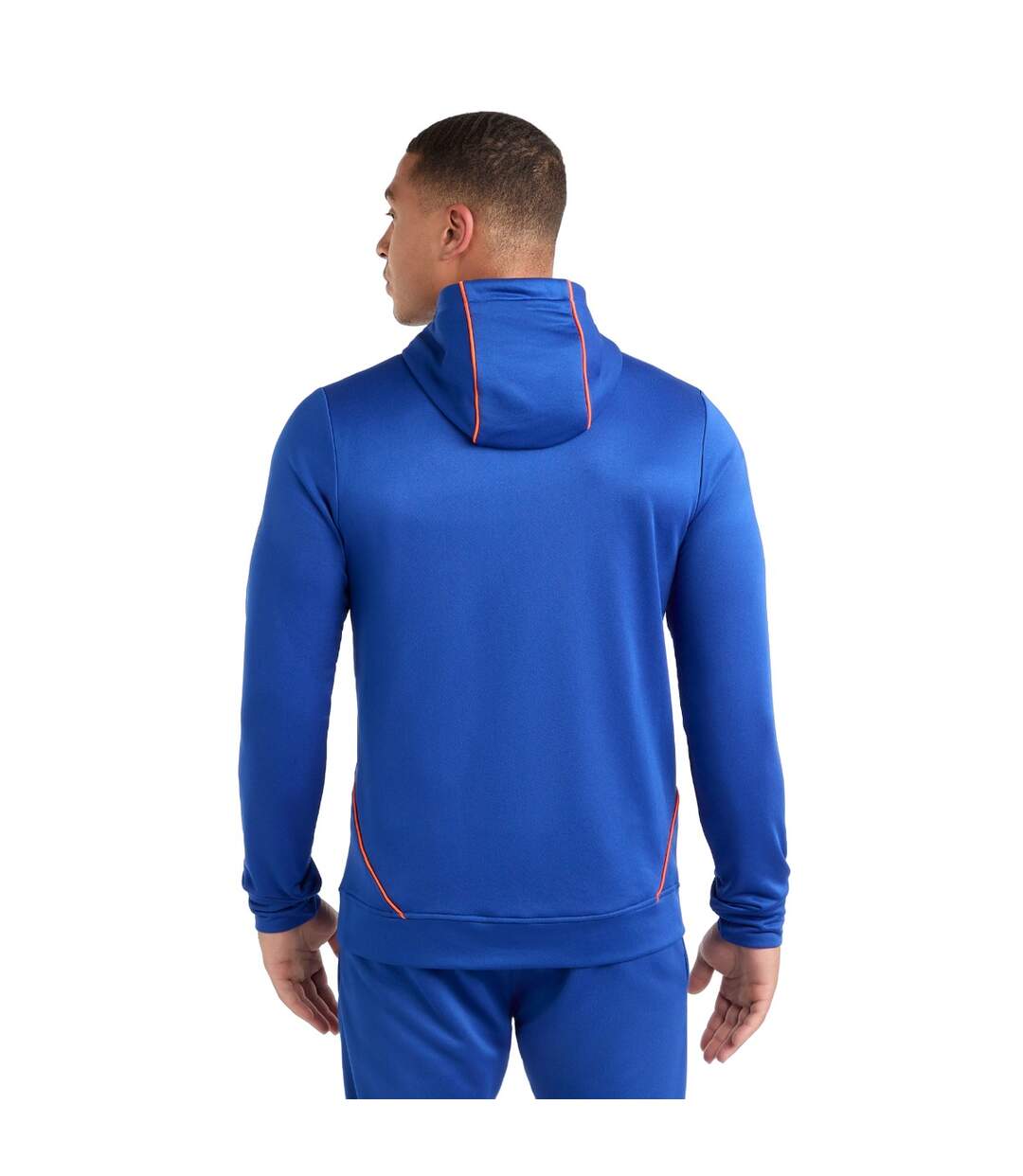 Umbro - Veste à capuche PRO - Homme (Bleu foncé / Orange) - UTUO1719