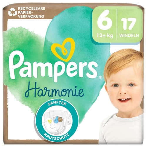 Pampers Harmonie Windeln Gr.6, Single Pack, 13+kg