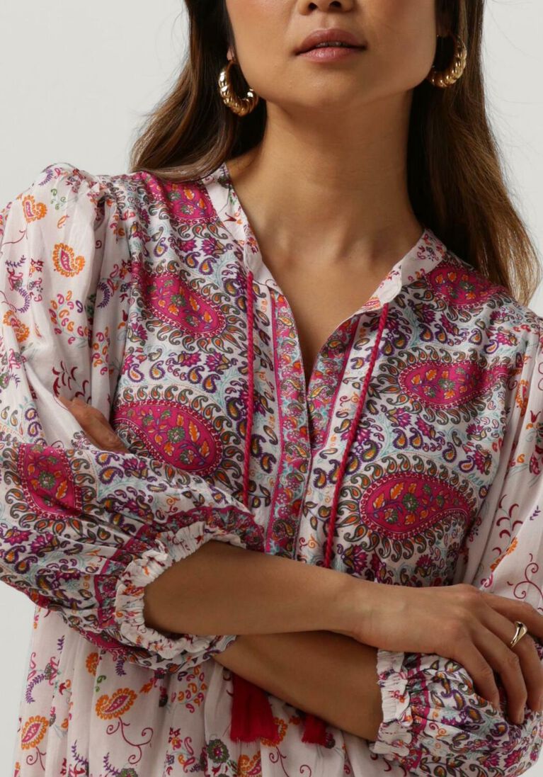 MOLIIN roze moliin mini jurk vannessa