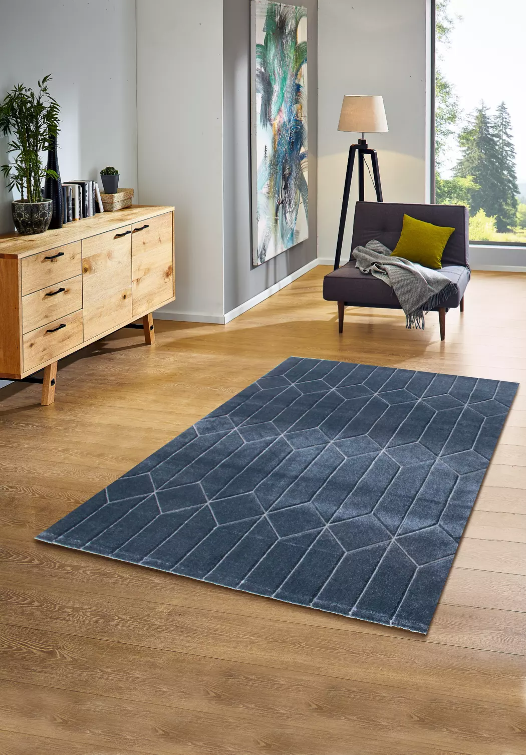 Webteppich Perlas 133 x 190 cm