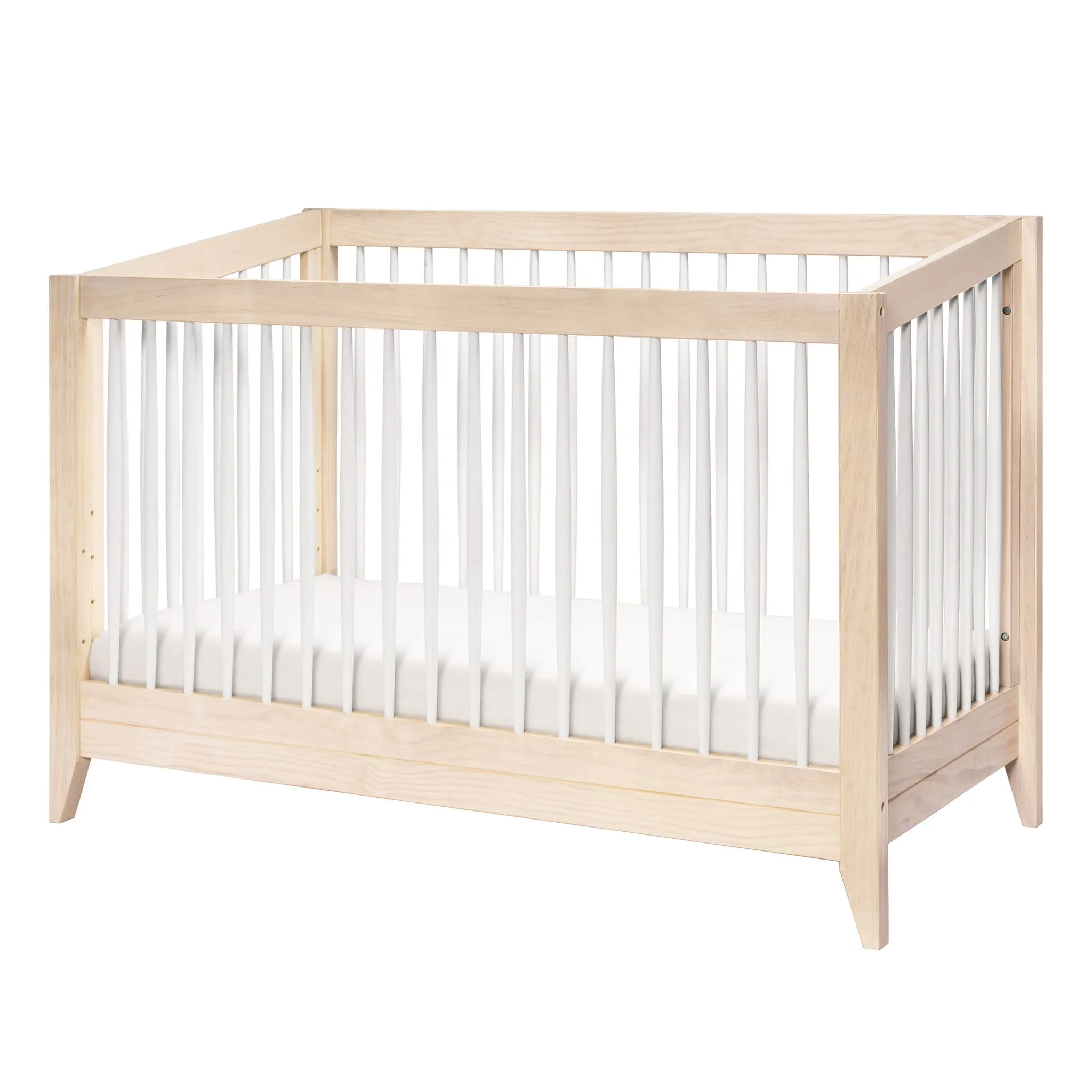 Babyletto Couchette Convertible 4 en 1 Sprout - Blanc  Naturel Lavé