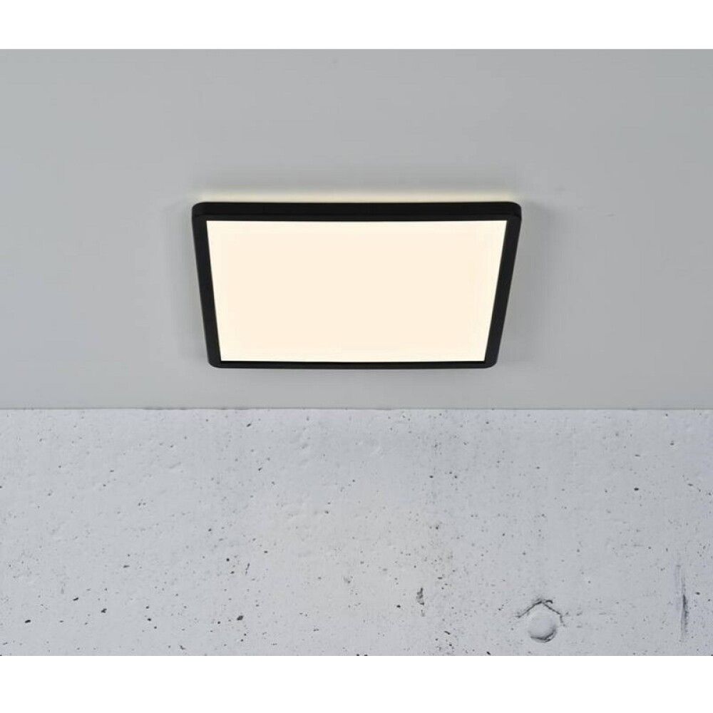 LED-PLAFOND NORDLUX OJA SQUARE SVART