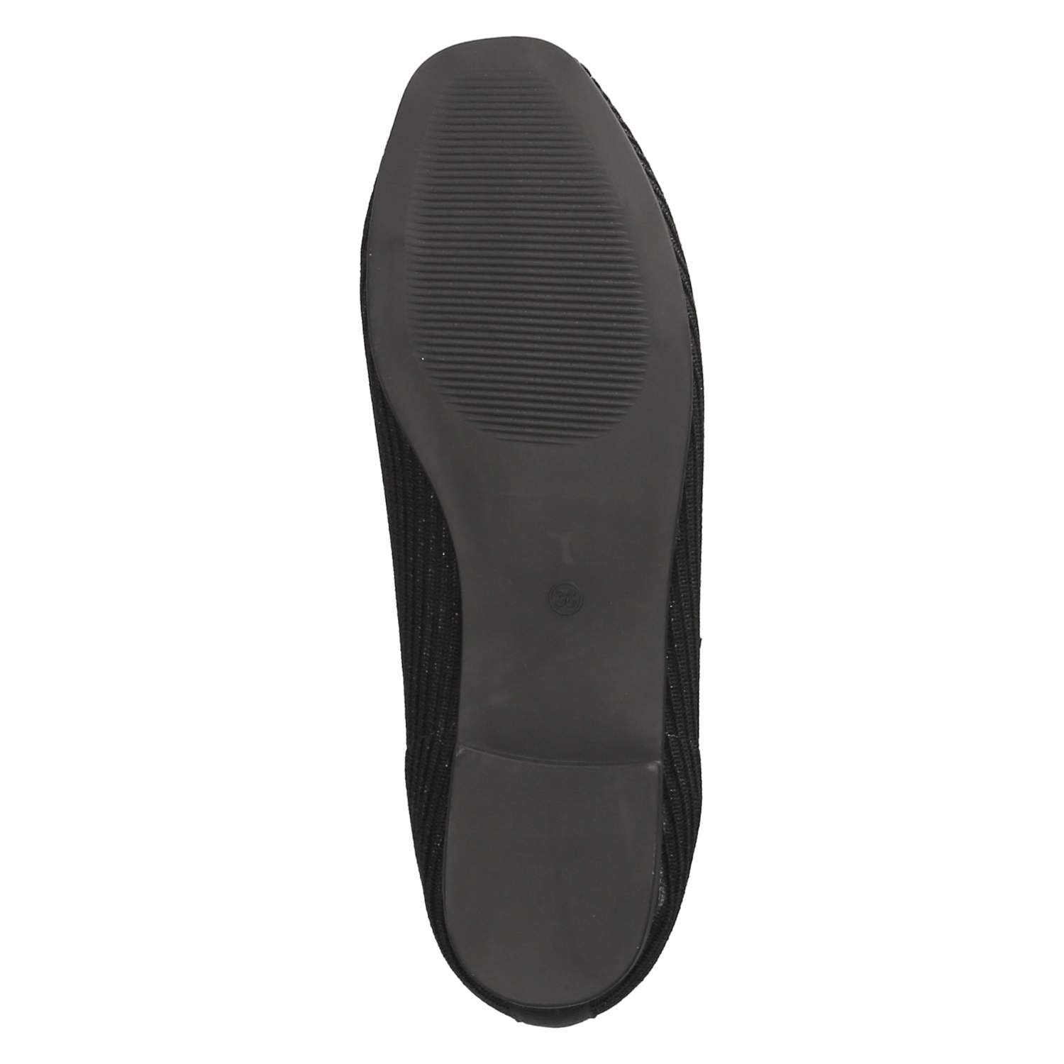 La Strada Ballerinas - black/silver