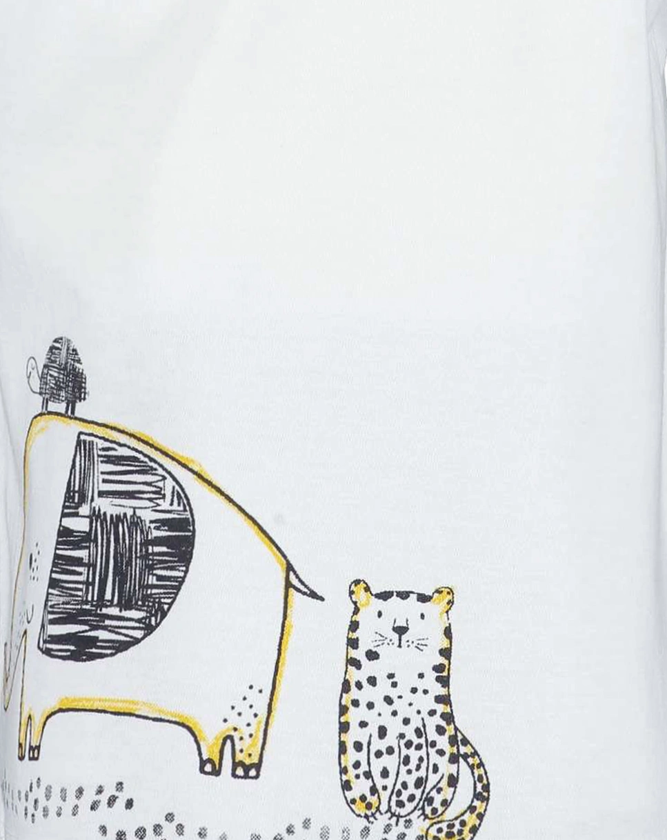 T-Shirt SAFARI TOUR in white