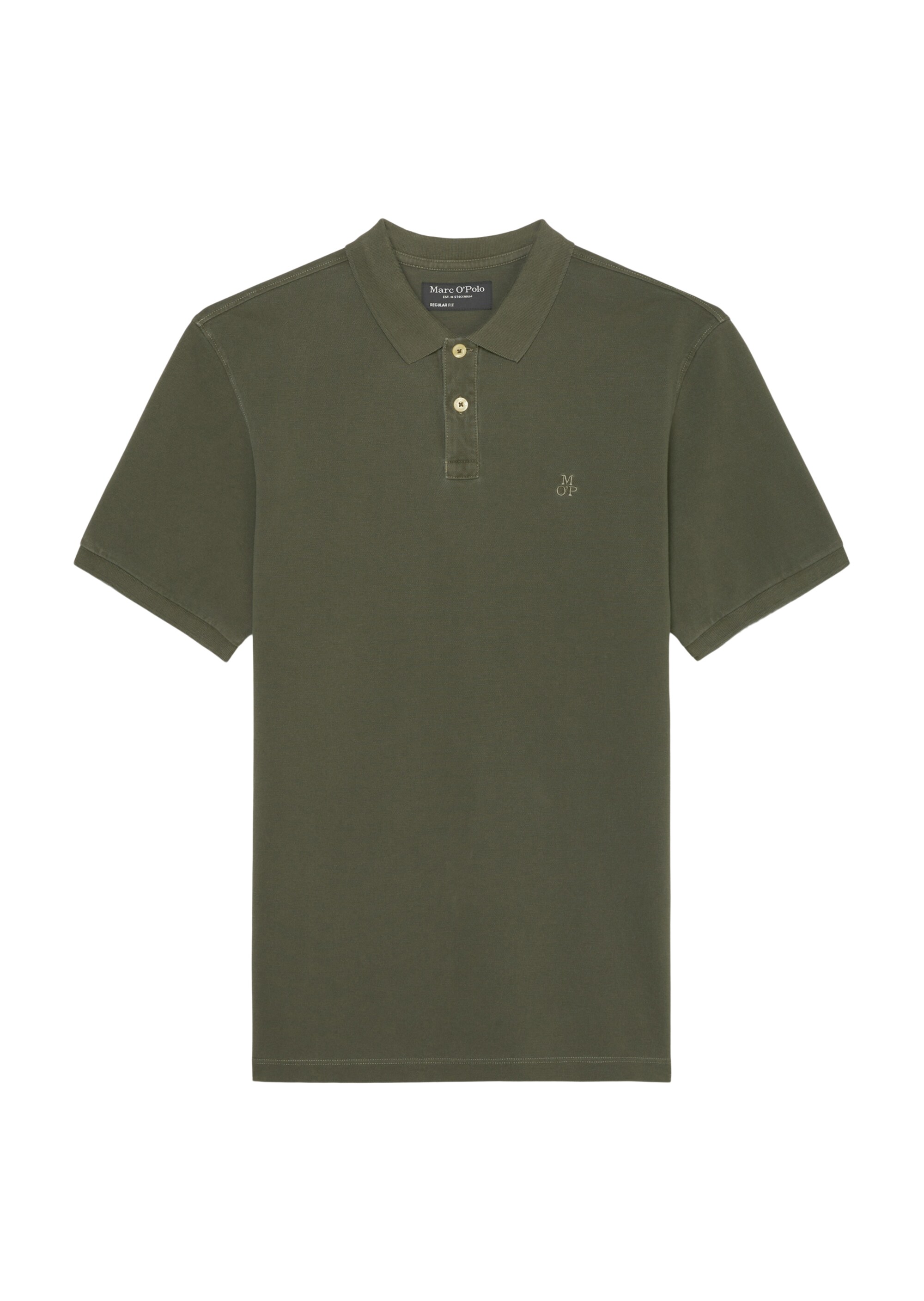 Kurzarm-Poloshirt Piqué regular aus Bio-Baumwolle