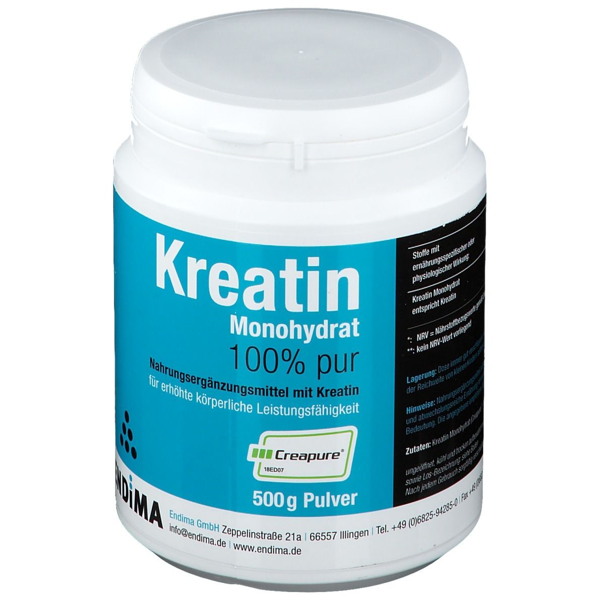 Endima® Creapure® Kreatin Monohydrat 100%