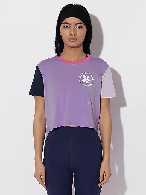 CIRCLE - CROP TOP COLORBLOCK W