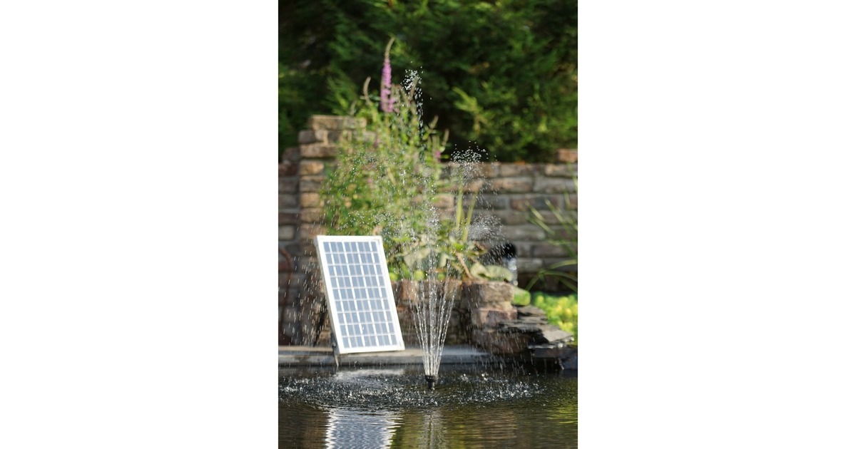 UbbinkSolarmax 2500 pomp  (Zwart, Incl. solarpaneel, pomp)