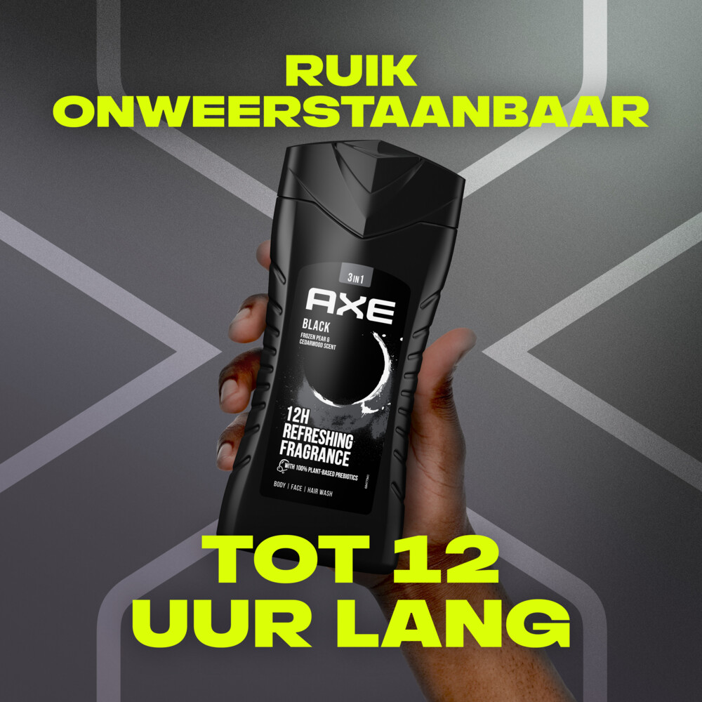 Axe 3-in-1 Douchegel Black250 ml