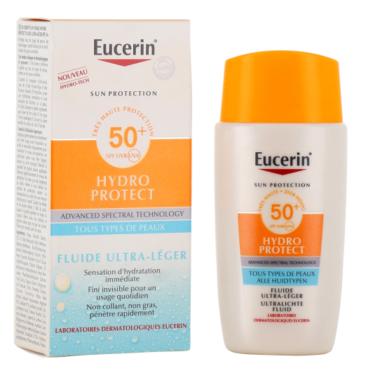 Eucerin Sun Hydro Protect SPF50+ Fluide - Solaire tous types de peau