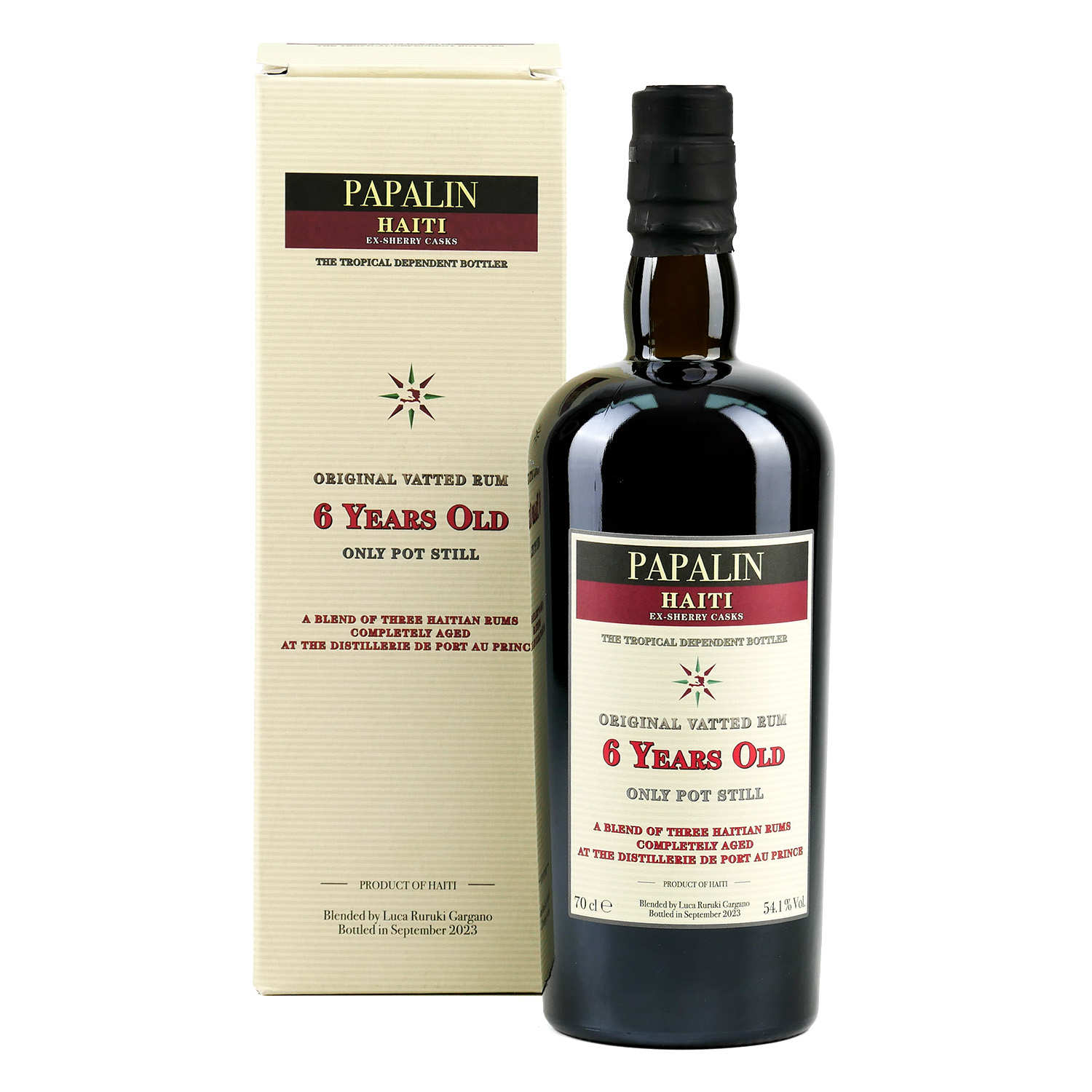 Rhum Papalin 6 ans Haïti Sherry Cask