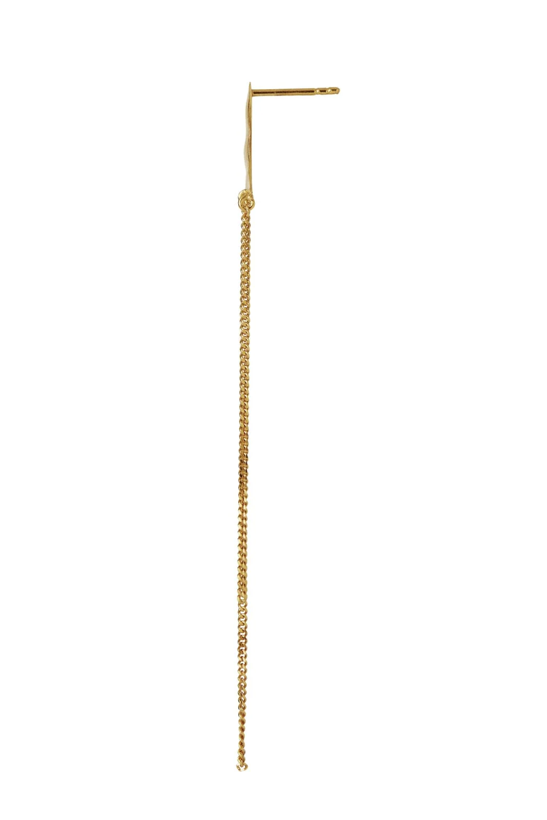 Stine A Bella Moon Earring With Long Chains