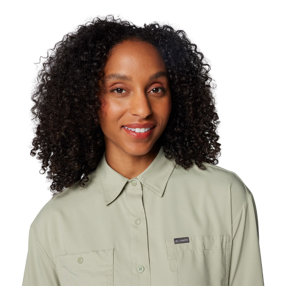 Columbia Silver Ridge Utility LS Skjorte, dame (Safari)