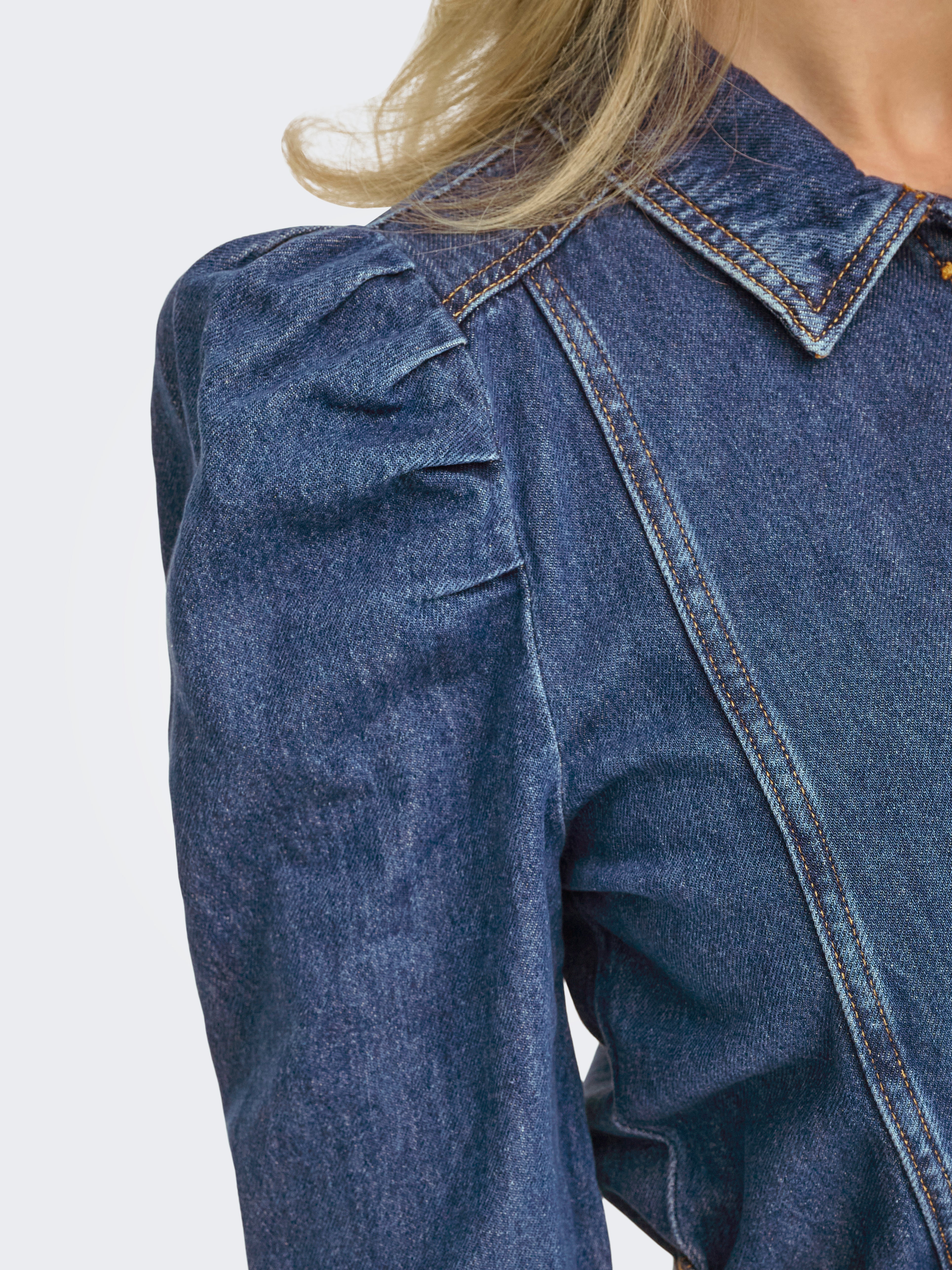 ONLJULES Midikleid Medium Blue Denim