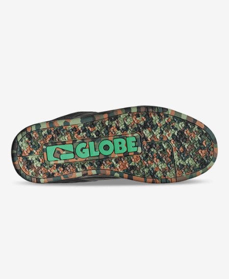 Globe Tilt Black Green Mosaic 6 US / 38 EU
