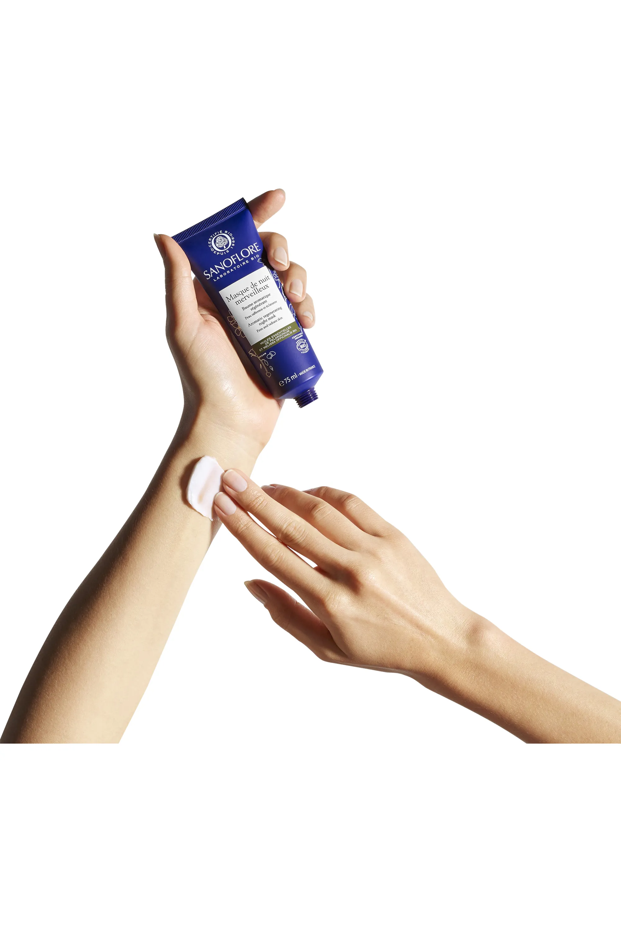 Sanoflore Masque de nuit régénérant Merveilleuse-75 ml
