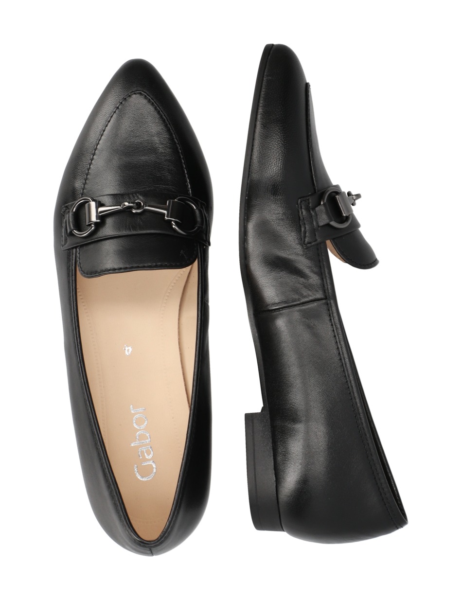 Glattleder Slipper