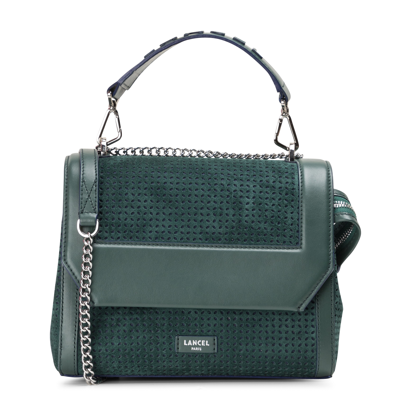 NINON M - Sac bandoulière en cuir | Vert