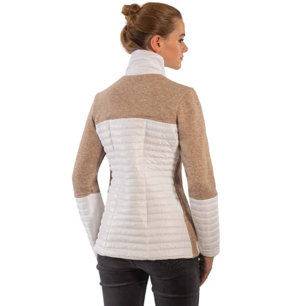 Veste polaire SKIDRESS MARION BLANC/BEIGE