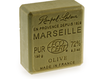 Rampal Latour Marseille Zeep met Olijfolie - Groen 150GR