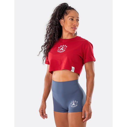 Camiseta cropped Akara Queen